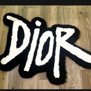 Custom Dior rug orders yours any color.   available. Same day shipping